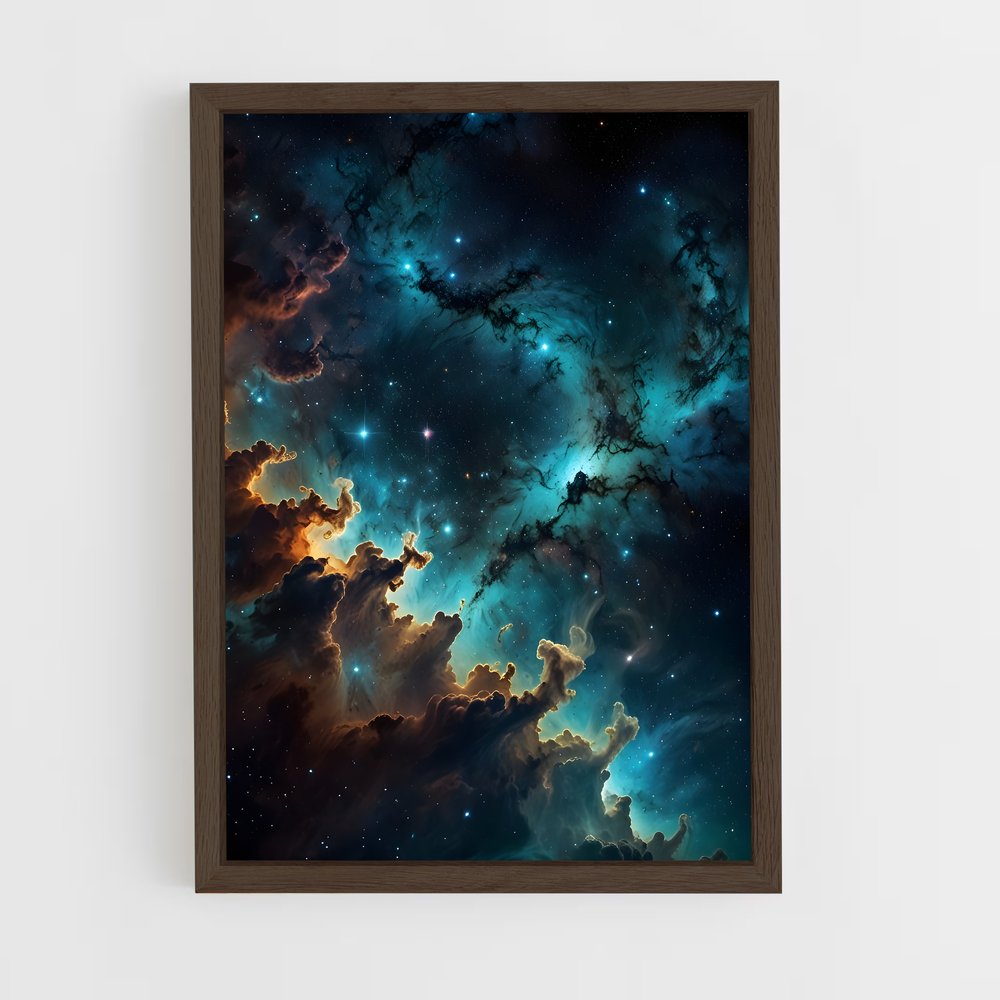 Poster Étoiles en Éclosion – affiche Nébuleuses (vue 5)
